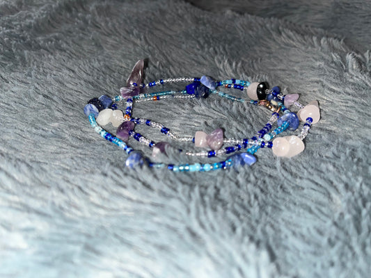 Blue Ocean Waist beads