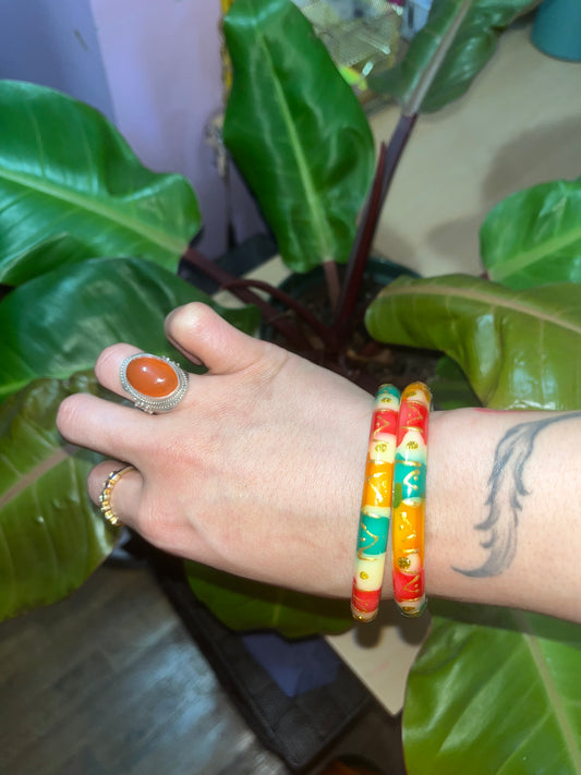 Tropical Sunrise Bangles