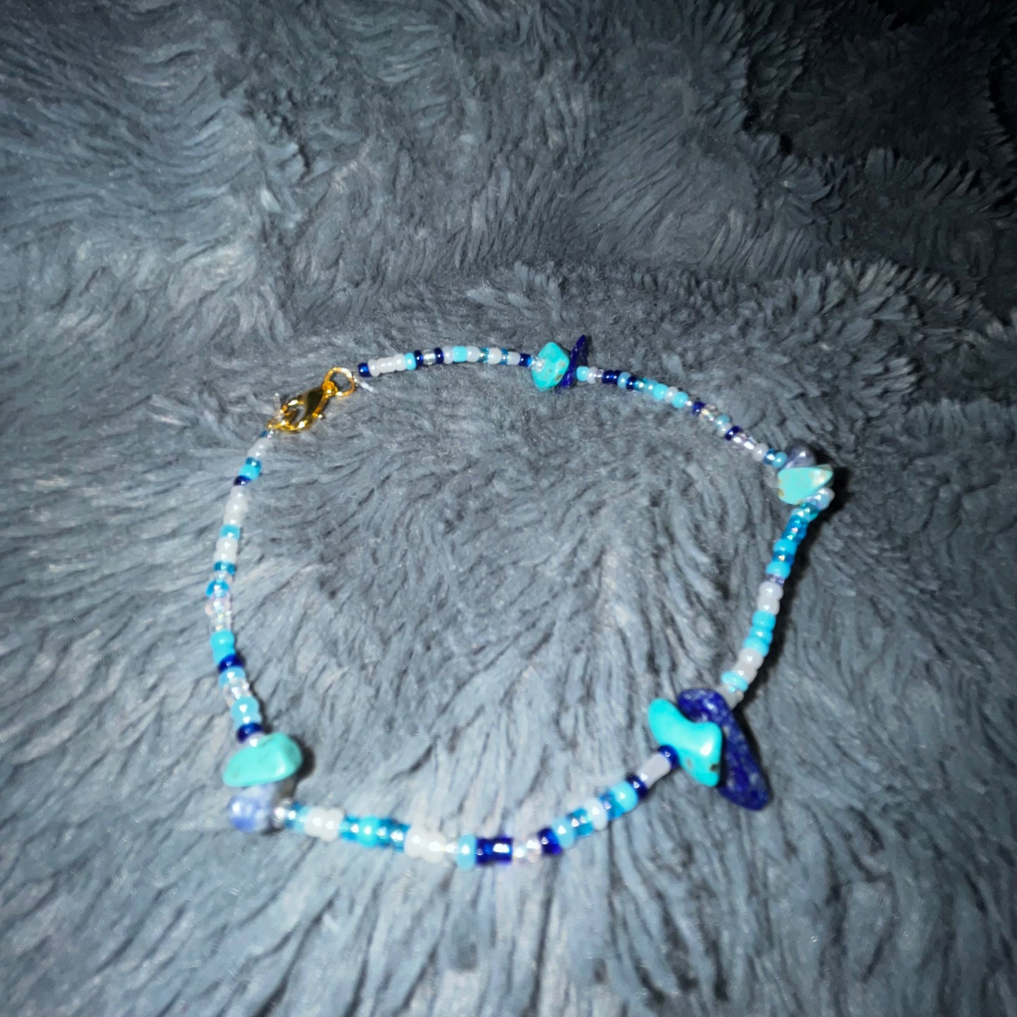 Blue ocean anklet✨